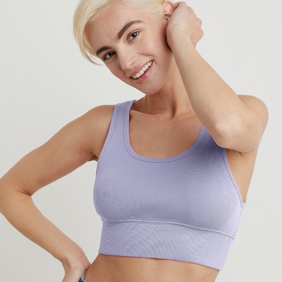 Hanes Other - Hanes Women's Originals Cozywear Ribbed Longline Bralette OG116